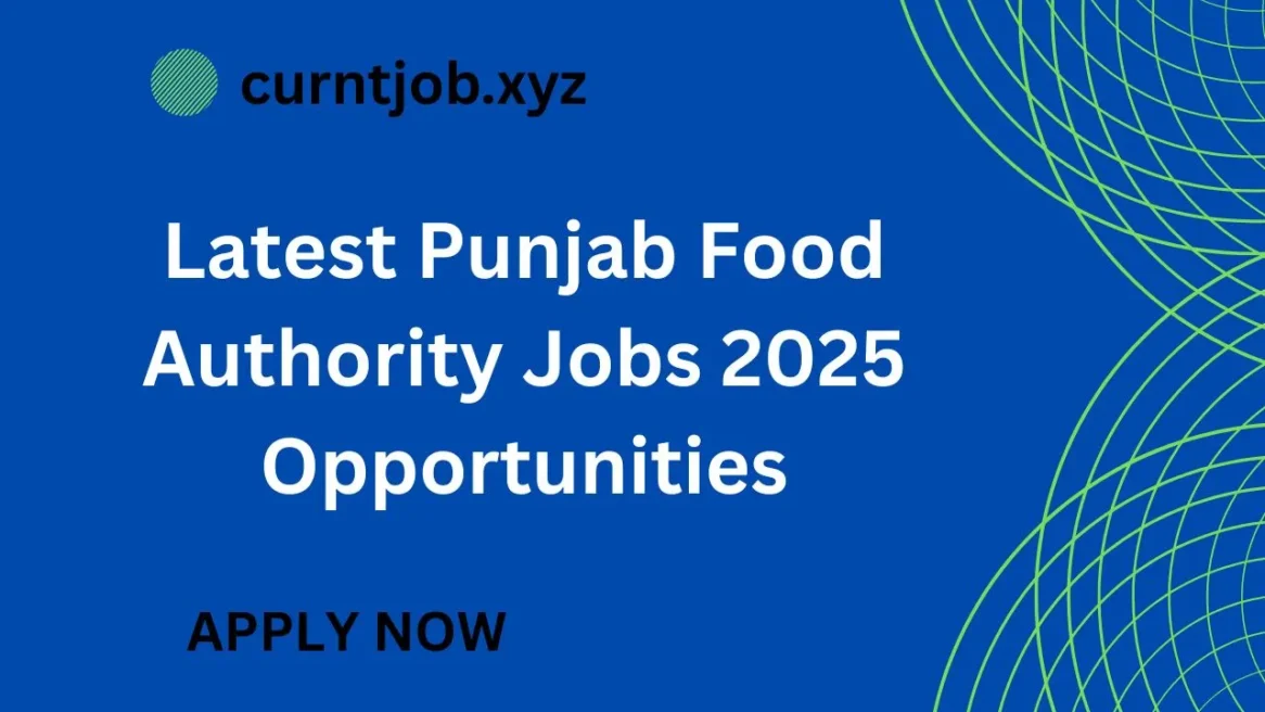 Punjab Food Authority Jobs